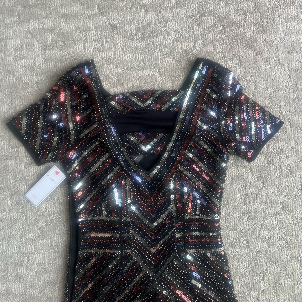 Brand new sequence dress from red dress boutique
